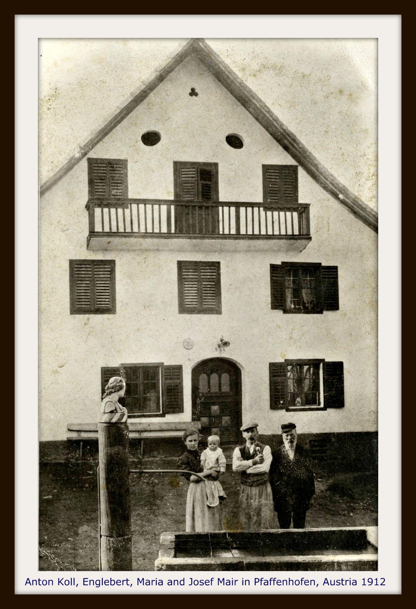 His mother and her oldest four children